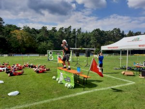 Halbzeit im Fussballcamp in Freren