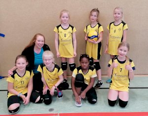 Erfolgreicher Sonntag für unsere jüngsten Volleyballerinnen