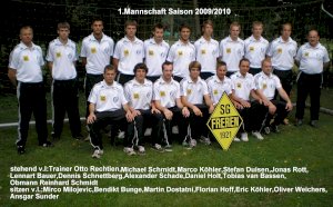 Mannschaftsfoto 2009/2010