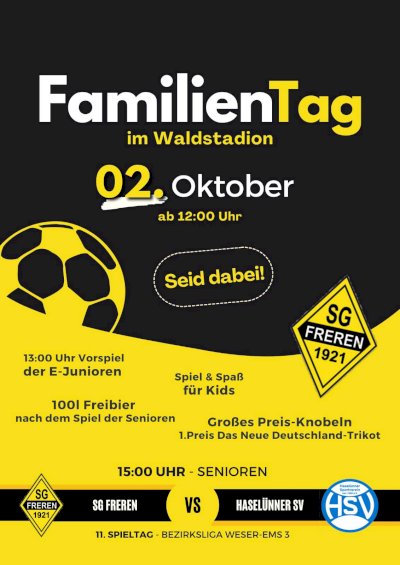 Familientag im Waldstadion