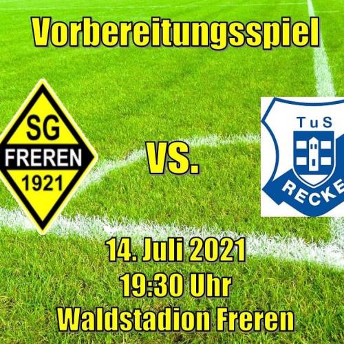 Der nächste Testspielgegner heißt TuS Recke
