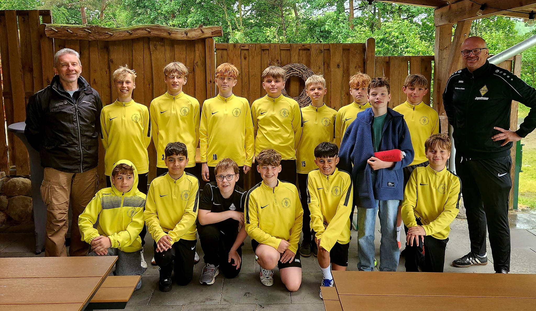 Fussball-Golf der D 1 in Lünne