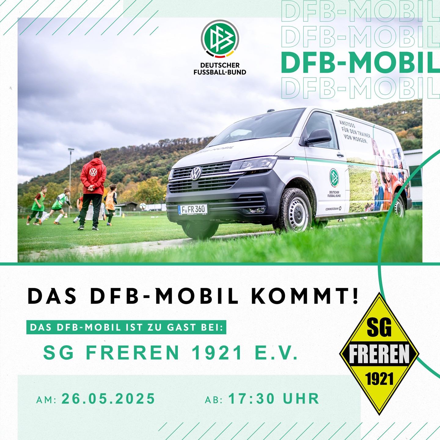 Das DFB-Mobil kommt!
