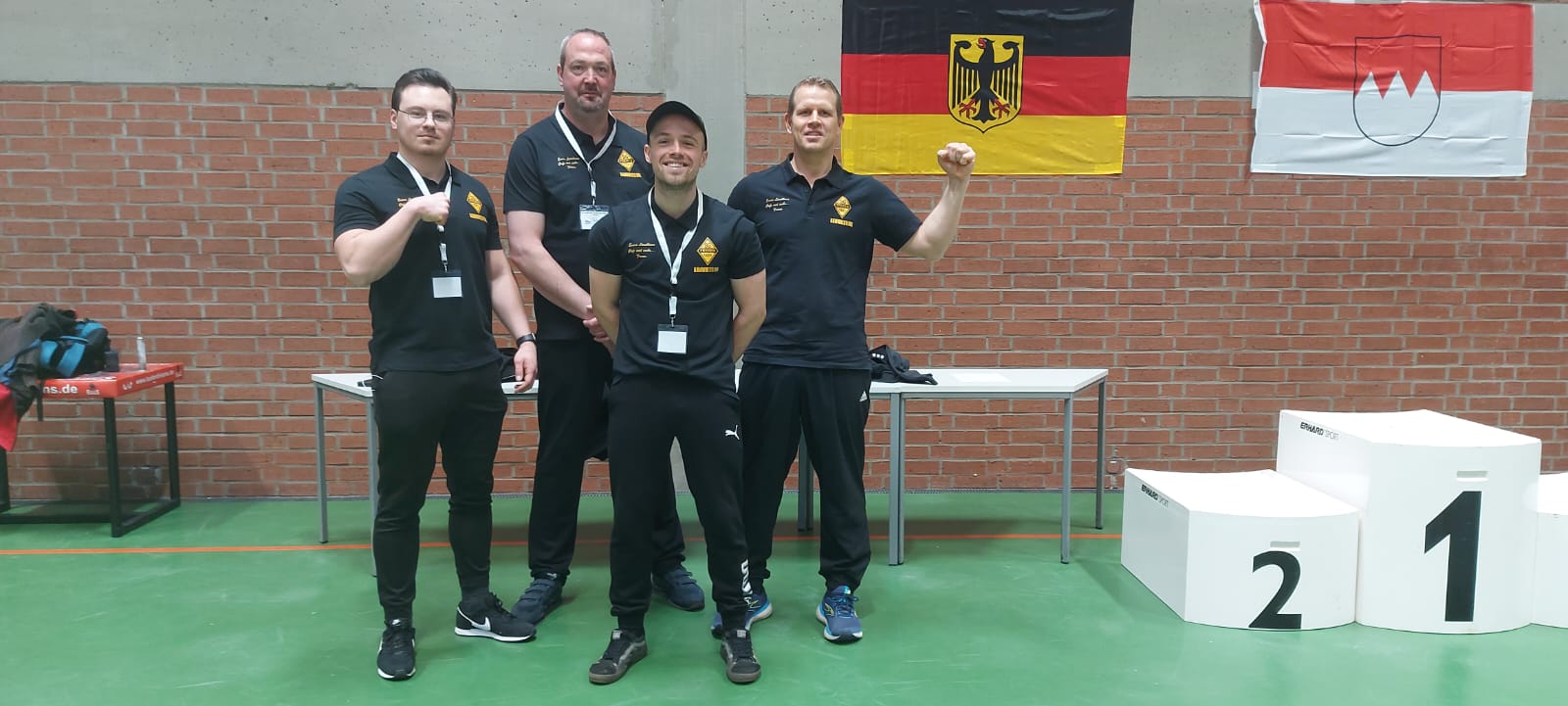 Armwrestler der SG Freren debütieren siegreich bei der 35. Deutschen Meisterschaft in Nürnberg