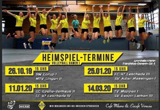 Die Saison 2019/2020 steht vor der Tür!