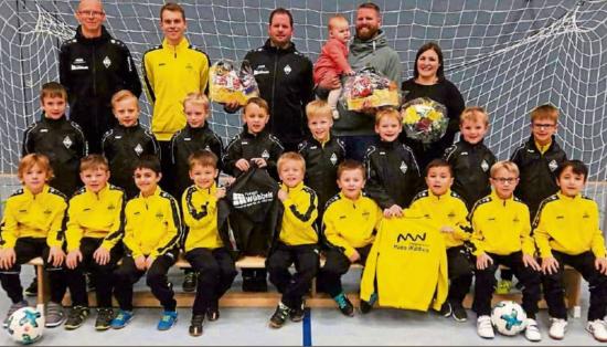 Neue Ausrüstung für unsere F2-Jugend