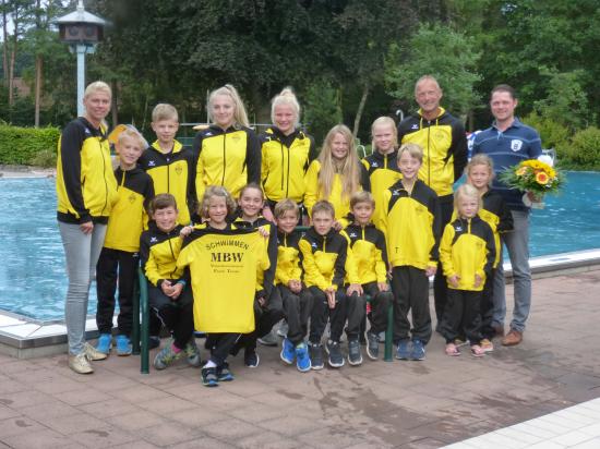 Schwimmsponsoring durch MBW Frank Tasche