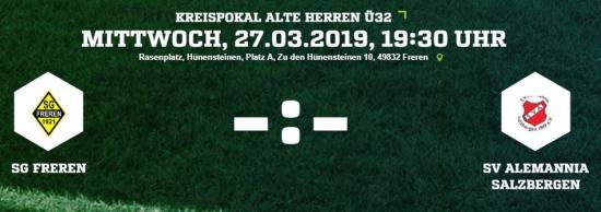 Ü32 trifft auf SV Alemannia Salzbergen